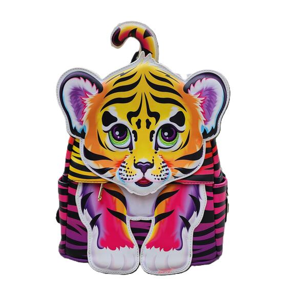 Loungefly Lisa Frank Forrest Cosplay Mini Backpack Matching Wallet Set - Picture 2 of 15